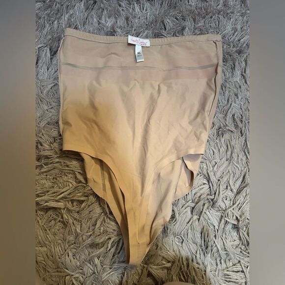 Beige Shapewear Bodysuit - NWOT - Picture 6 of 6